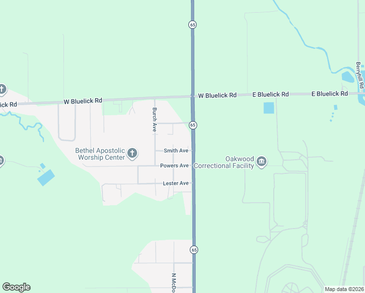 map of restaurants, bars, coffee shops, grocery stores, and more near 312 Smith Avenue in Lima
