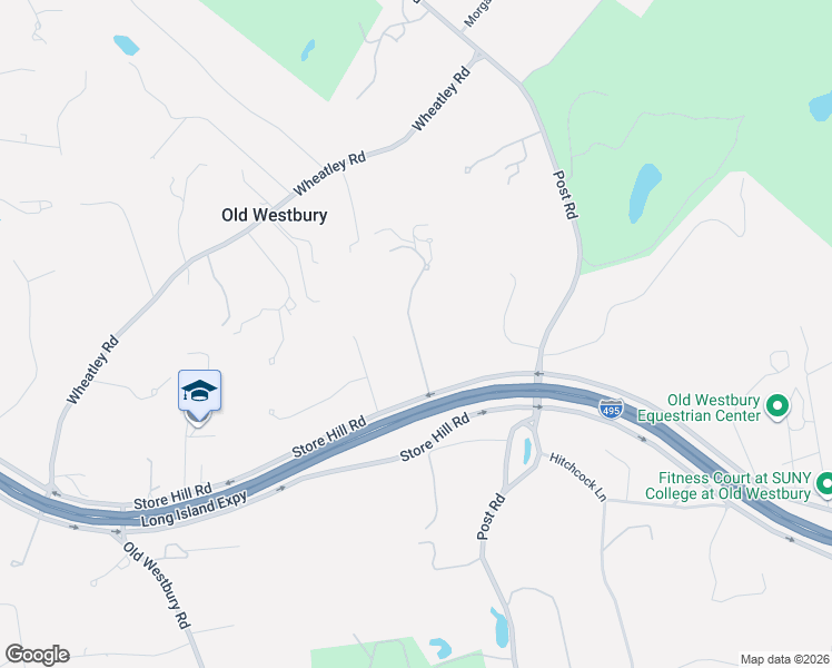 map of restaurants, bars, coffee shops, grocery stores, and more near 9 Mansion Drive in Old Westbury