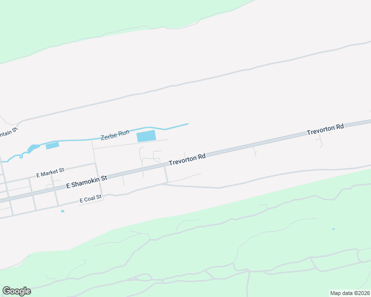 map of restaurants, bars, coffee shops, grocery stores, and more near Trevorton Road in Shamokin