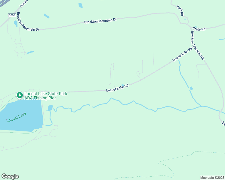 map of restaurants, bars, coffee shops, grocery stores, and more near Locust Lake Road in Schuylkill County