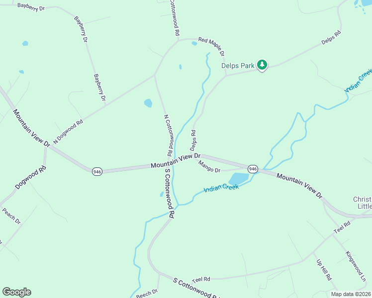 map of restaurants, bars, coffee shops, grocery stores, and more near 3523 Mountain View Drive in Danielsville