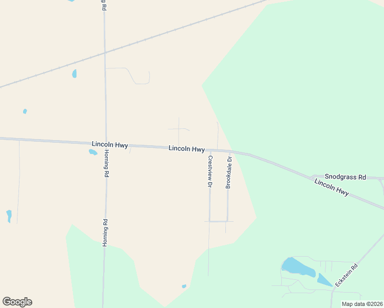 map of restaurants, bars, coffee shops, grocery stores, and more near 4851 Lincoln Highway in Crestline