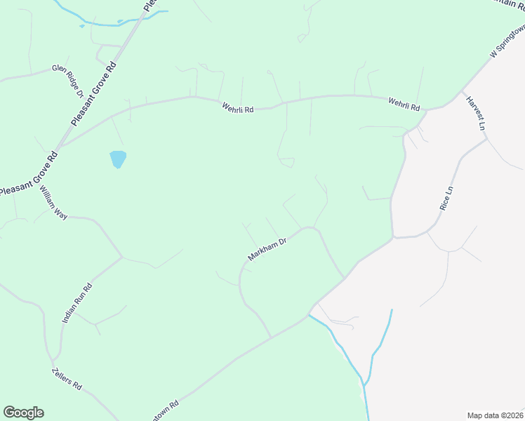 map of restaurants, bars, coffee shops, grocery stores, and more near 35 Markham Drive in Washington Township