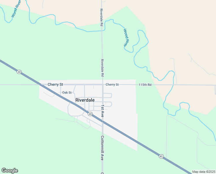map of restaurants, bars, coffee shops, grocery stores, and more near 19 Cherry Street in Riverdale
