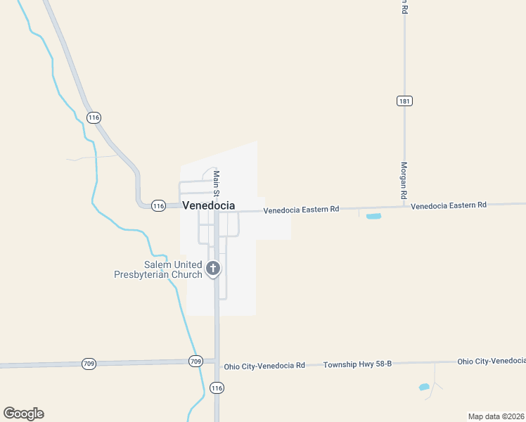map of restaurants, bars, coffee shops, grocery stores, and more near County Highway 62 in Venedocia