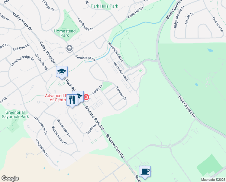 map of restaurants, bars, coffee shops, grocery stores, and more near 718 Linnet Lane in State College