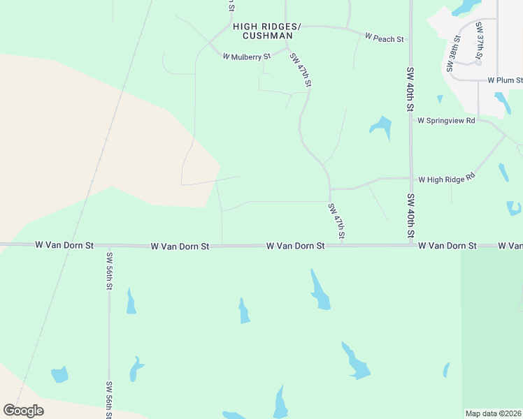 map of restaurants, bars, coffee shops, grocery stores, and more near 4821 West High Ridge Road in Lincoln