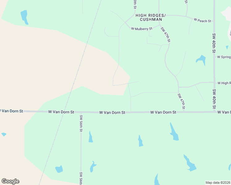 map of restaurants, bars, coffee shops, grocery stores, and more near 5384-5598 West Van Dorn Street in Lincoln