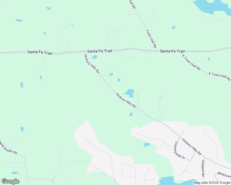 map of restaurants, bars, coffee shops, grocery stores, and more near 1362 Hickory Hills Road in Metamora