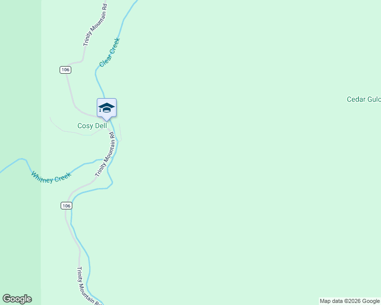 map of restaurants, bars, coffee shops, grocery stores, and more near 17351 Trinity Mountain Road in French Gulch