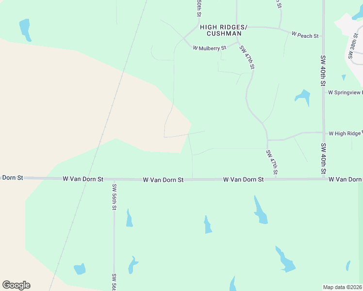 map of restaurants, bars, coffee shops, grocery stores, and more near 5384-5598 West Van Dorn Street in Lincoln