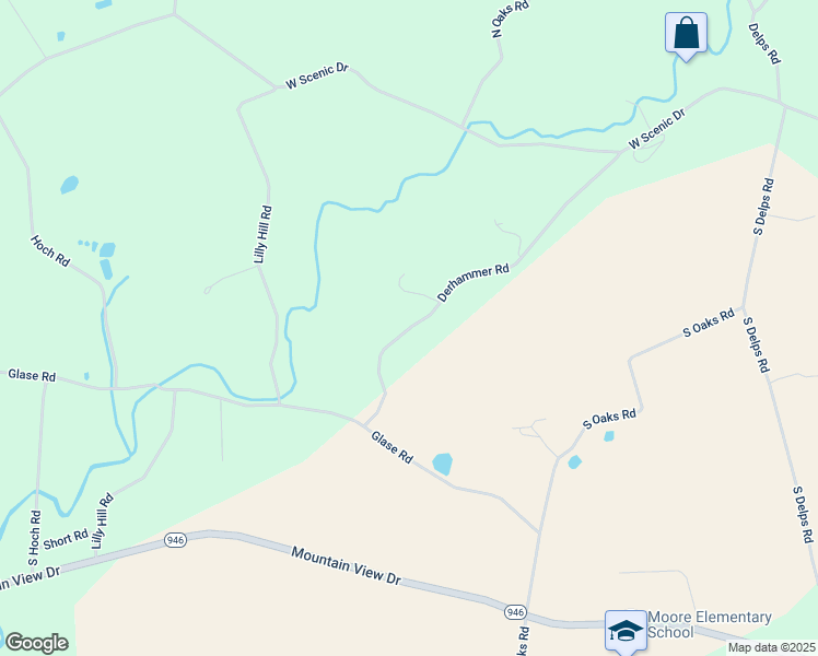 map of restaurants, bars, coffee shops, grocery stores, and more near 2898 Derhammer Road in Bath