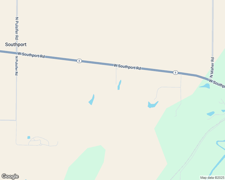 map of restaurants, bars, coffee shops, grocery stores, and more near 18418 West Southport Road in Brimfield