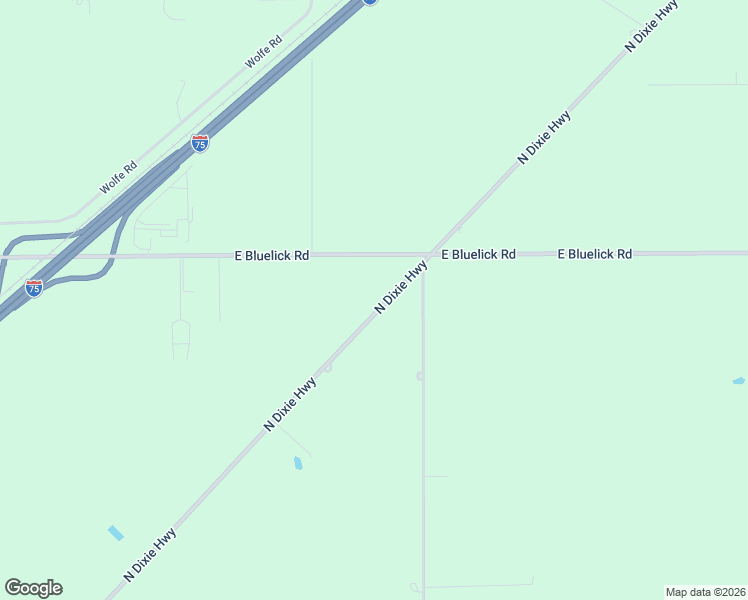 map of restaurants, bars, coffee shops, grocery stores, and more near 3387 North Dixie Highway in Lima