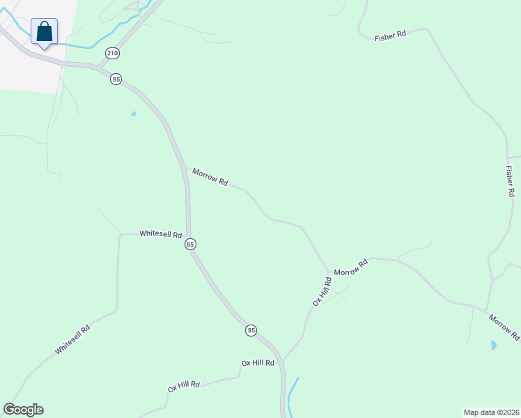 map of restaurants, bars, coffee shops, grocery stores, and more near 2532 Morrow Road in Home