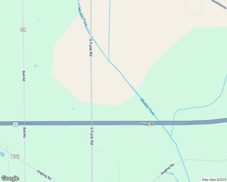 map of restaurants, bars, coffee shops, grocery stores, and more near 1012 South Funk Road in Wooster