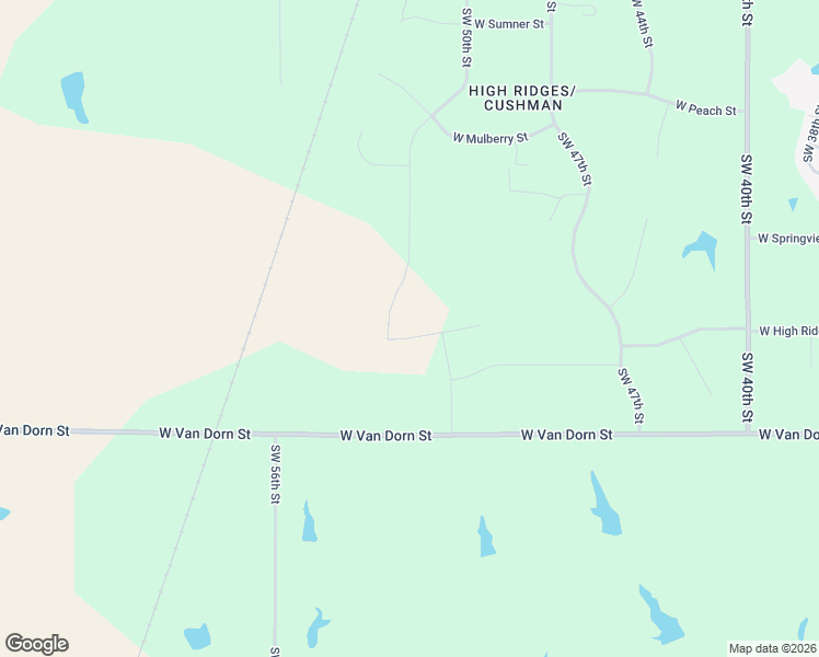 map of restaurants, bars, coffee shops, grocery stores, and more near 5300 West Van Dorn Street in Lincoln