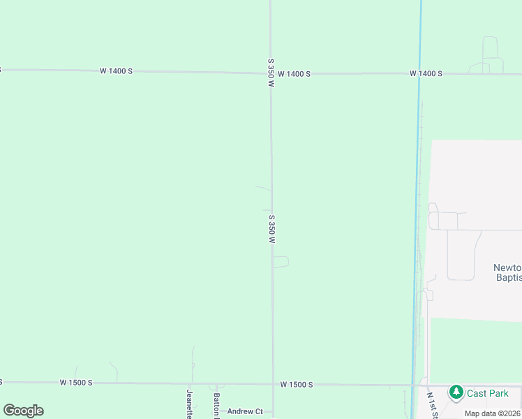 map of restaurants, bars, coffee shops, grocery stores, and more near 14436 South 350 West in Kentland
