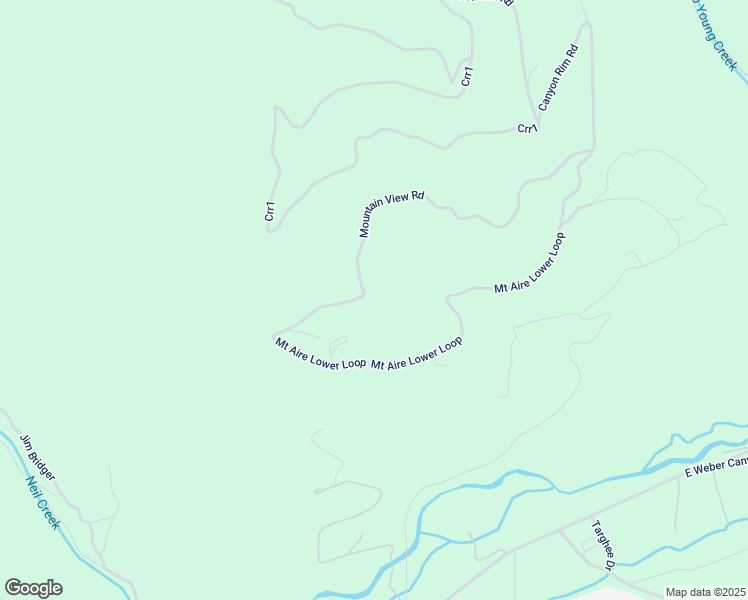 map of restaurants, bars, coffee shops, grocery stores, and more near Mountain View Road in Summit County