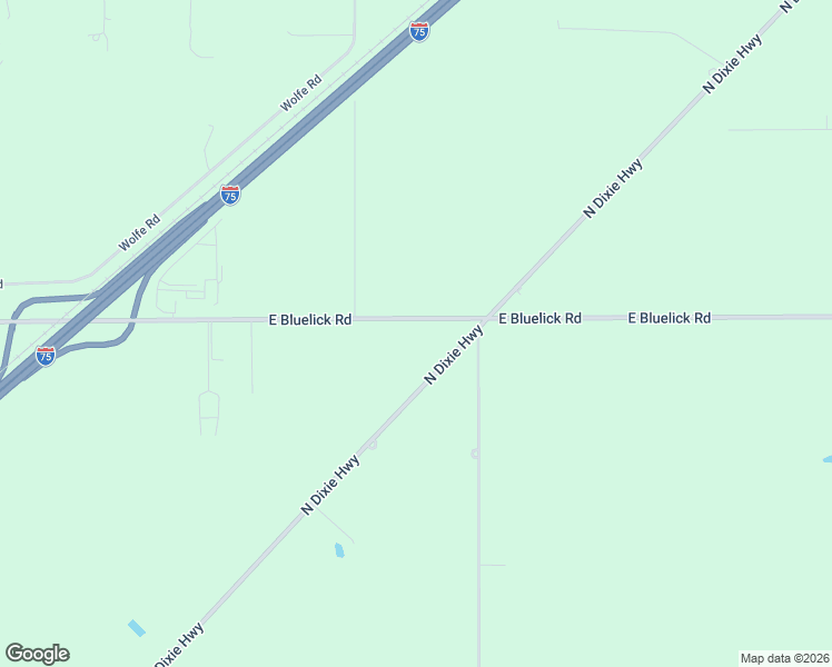 map of restaurants, bars, coffee shops, grocery stores, and more near 3387 North Dixie Highway in Lima