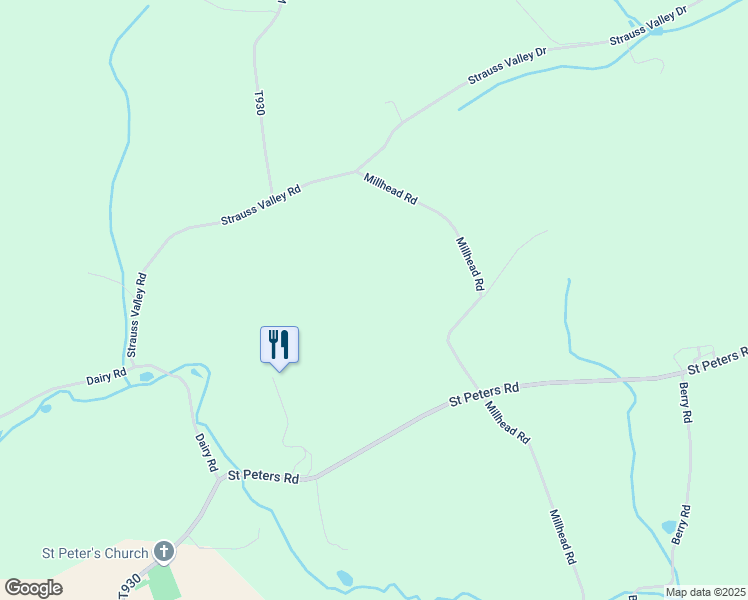 map of restaurants, bars, coffee shops, grocery stores, and more near 175 Millhead Road in Andreas