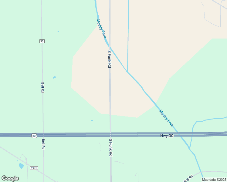 map of restaurants, bars, coffee shops, grocery stores, and more near 1012 South Funk Road in Wooster
