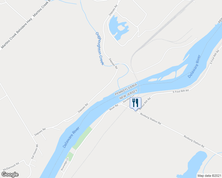 map of restaurants, bars, coffee shops, grocery stores, and more near 5675 Depues Road in Bangor