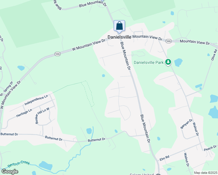 map of restaurants, bars, coffee shops, grocery stores, and more near 4030 Perry Ct W in Danielsville