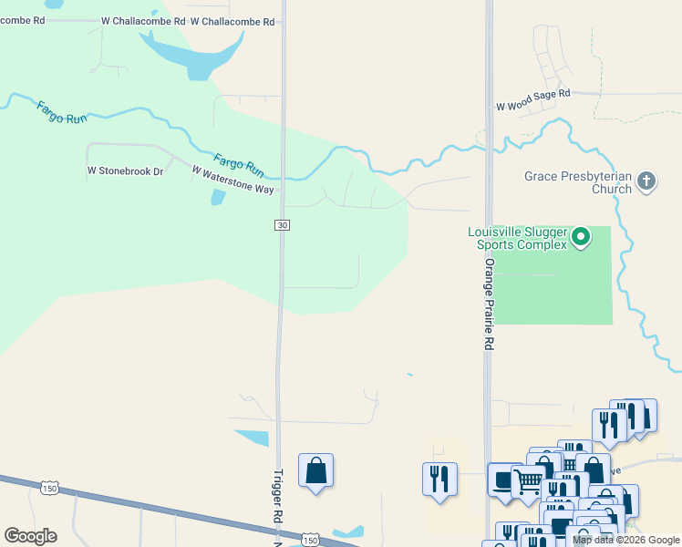 map of restaurants, bars, coffee shops, grocery stores, and more near 5821 West Saddlebrook Court in Edwards
