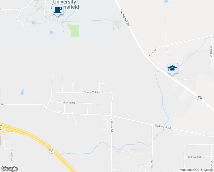 map of restaurants, bars, coffee shops, grocery stores, and more near 1619 Deer View Circle in Ontario