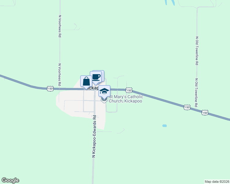 map of restaurants, bars, coffee shops, grocery stores, and more near 8350-8398 North Garden Street in Edwards