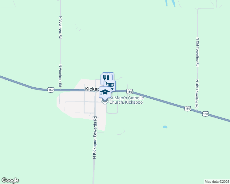 map of restaurants, bars, coffee shops, grocery stores, and more near 8350 North Garden Street in Edwards