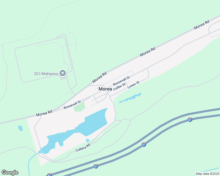 map of restaurants, bars, coffee shops, grocery stores, and more near 108 Roosevelt Drive in New Boston-Morea