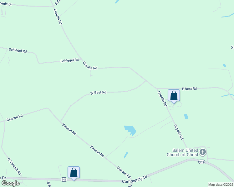 map of restaurants, bars, coffee shops, grocery stores, and more near 2329 West Best Road in Bath