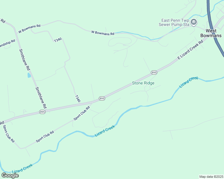 map of restaurants, bars, coffee shops, grocery stores, and more near 1485 East Lizard Creek Road in Lehighton