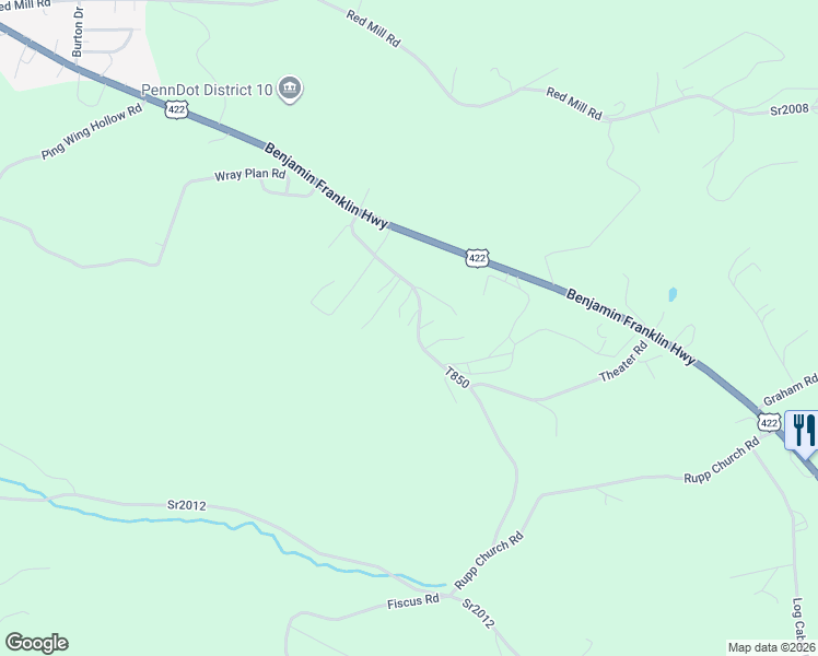 map of restaurants, bars, coffee shops, grocery stores, and more near 221 Lasher Rd in Kittanning