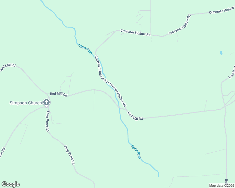 map of restaurants, bars, coffee shops, grocery stores, and more near 126 Cravener Hollow Road in Kittanning