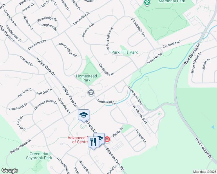 map of restaurants, bars, coffee shops, grocery stores, and more near 1959 Harvest Circle in State College