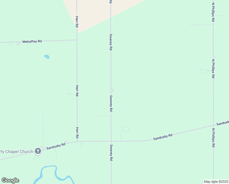 map of restaurants, bars, coffee shops, grocery stores, and more near 3640 Swaney Rd in Harrod