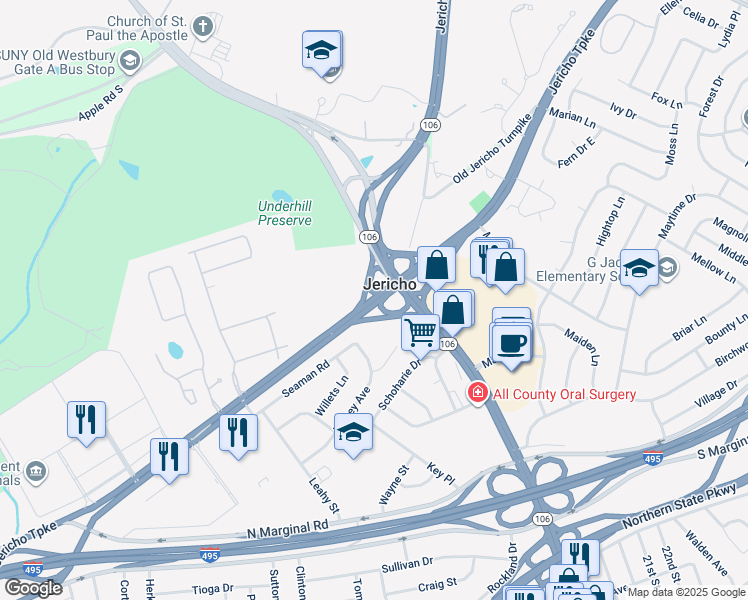 Jericho Turnpike, Jericho NY Walk Score