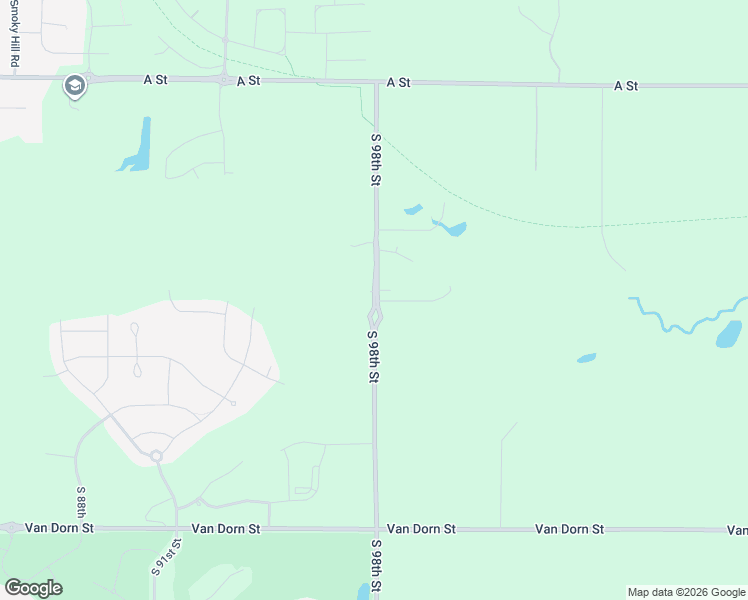 map of restaurants, bars, coffee shops, grocery stores, and more near 1679 South 98th Street in Lincoln