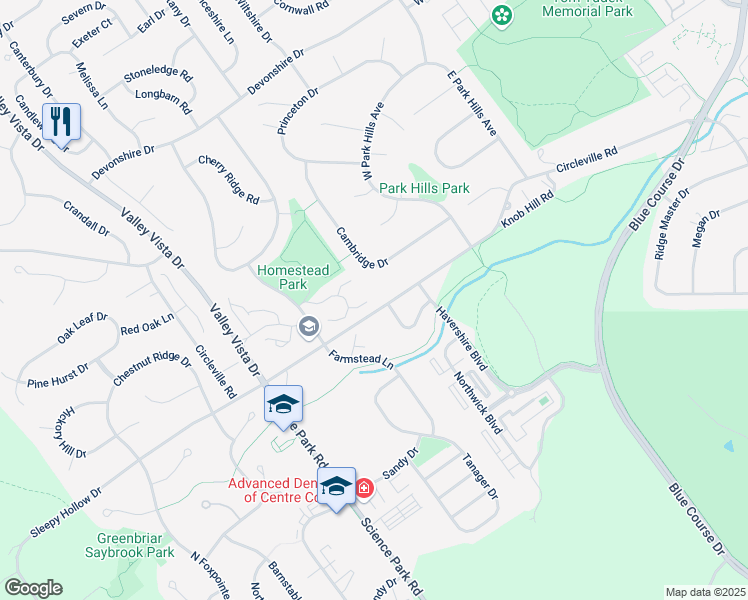 map of restaurants, bars, coffee shops, grocery stores, and more near 153 Rushcliffe Street in State College