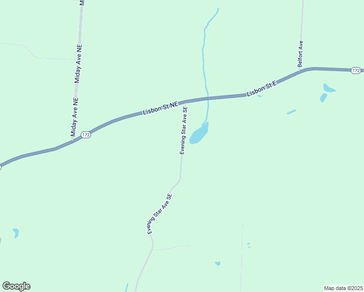 map of restaurants, bars, coffee shops, grocery stores, and more near 693 Evening Star Avenue Southeast in East Canton