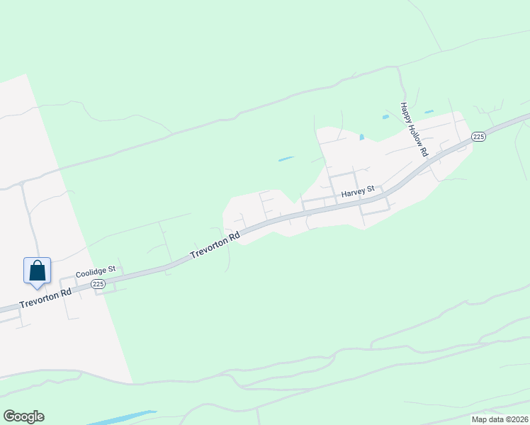 map of restaurants, bars, coffee shops, grocery stores, and more near Coolidge Street in Ranshaw