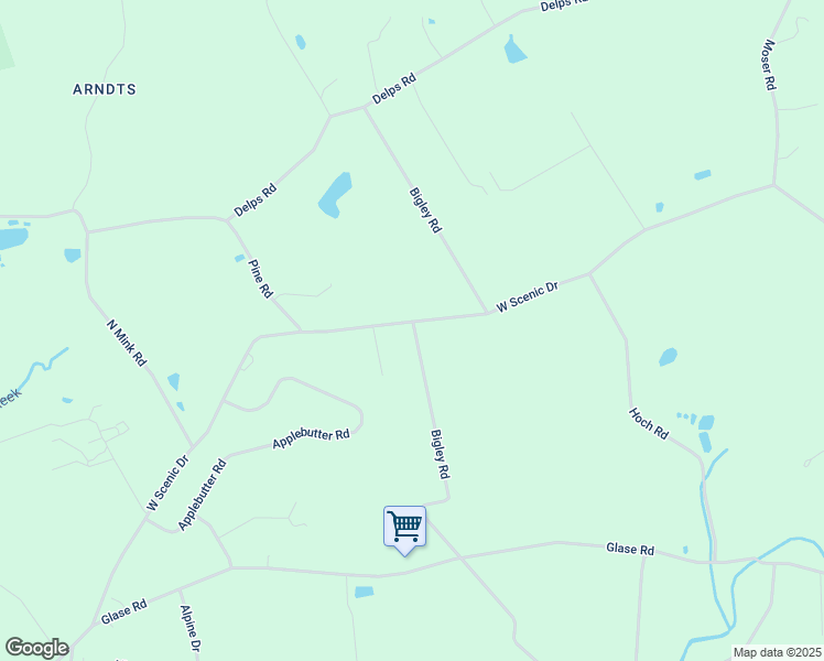 map of restaurants, bars, coffee shops, grocery stores, and more near 1120 Bigley Road in Danielsville