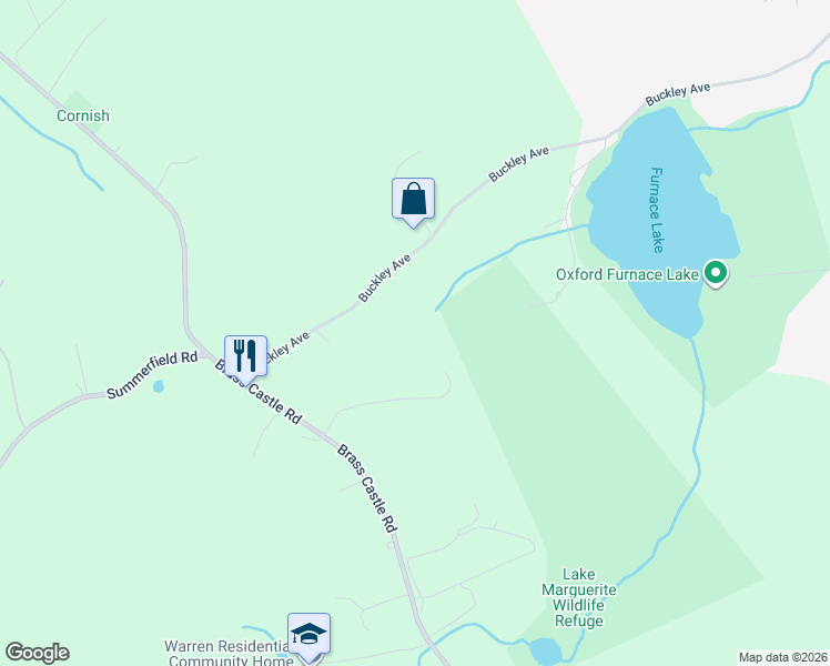 map of restaurants, bars, coffee shops, grocery stores, and more near 15 Lisa Court in Oxford