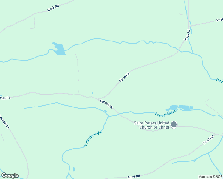 map of restaurants, bars, coffee shops, grocery stores, and more near 195 State Road in Schuylkill County