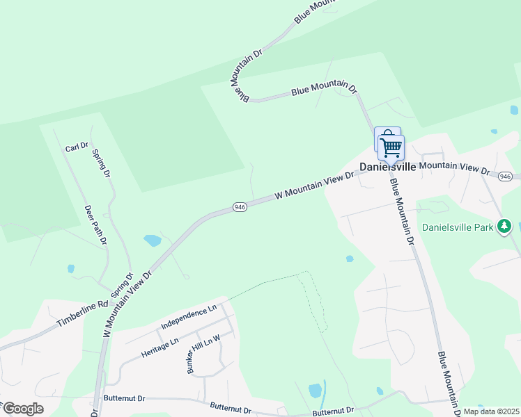 map of restaurants, bars, coffee shops, grocery stores, and more near 4099 West Mountain View Drive in Walnutport