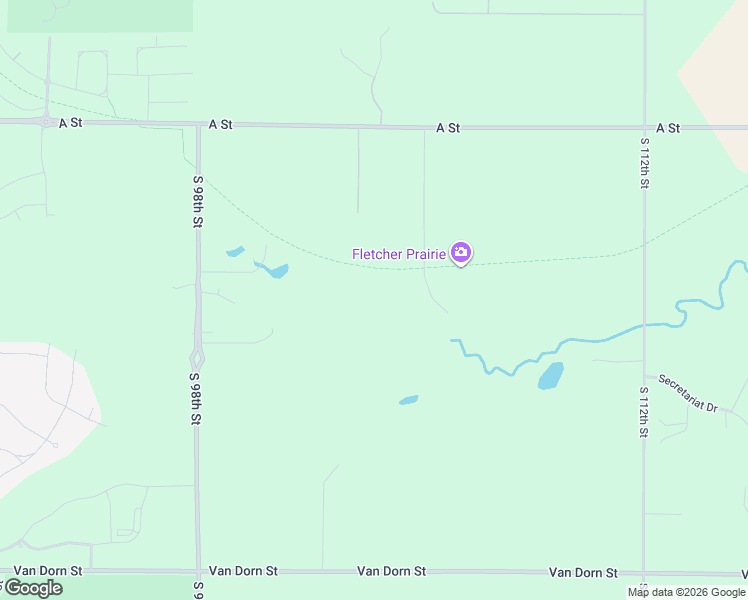 map of restaurants, bars, coffee shops, grocery stores, and more near 1733 South 105th Street in Lincoln