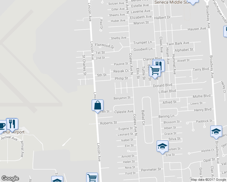 map of restaurants, bars, coffee shops, grocery stores, and more near 116 Charles Street in Holbrook